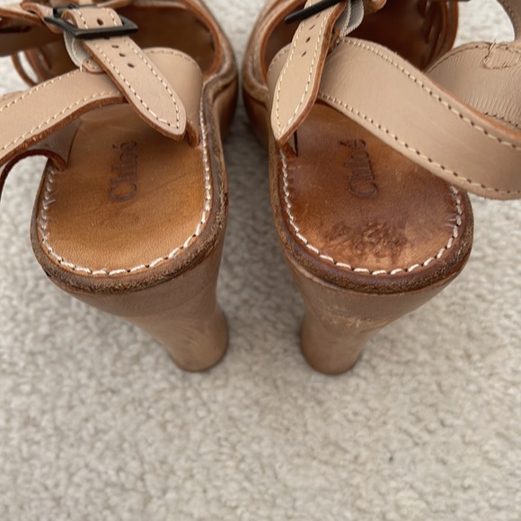 Gorgeous Chloe stacked heels - Picture 3 of 7